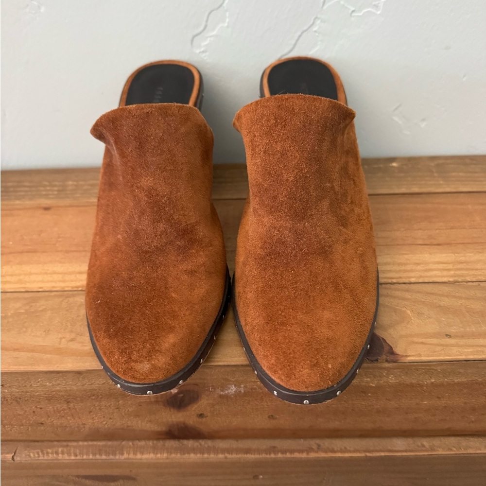 Rebecca Minkoff brown mules/clogs